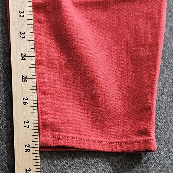 Talbots Jeggings Womens 18W Berry Pink Ankle Length Slimming High Rise Stretch - Picture 7 of 16